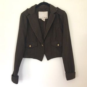 ⭐️ 3/$15 ⭐️ Refuge Cropped Blazer Jacket